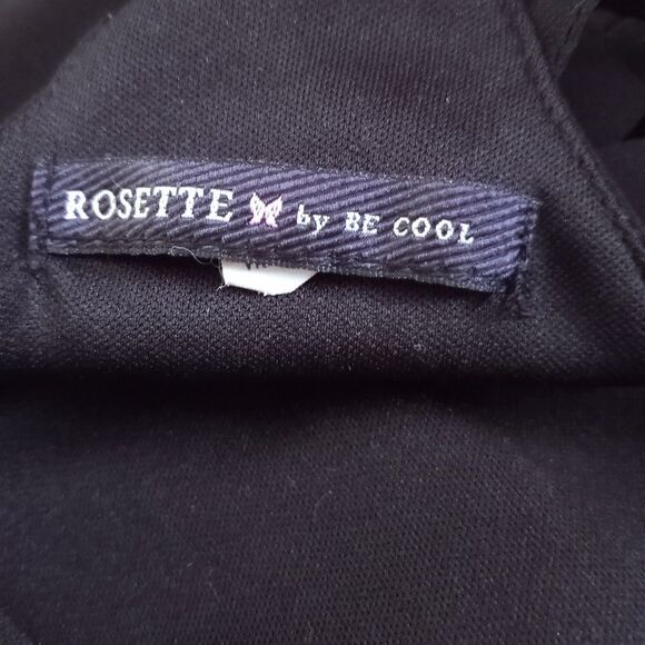 ROSETTE BY BE COOL BLACK DRESS SZ.S EUC - Picture 7 of 8